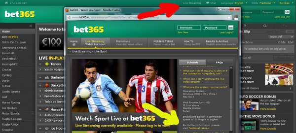 Bet365 Live Streaming Service